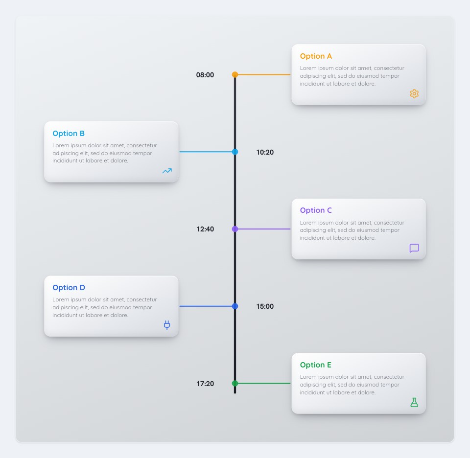 Vertical Timeline preview
